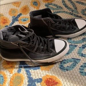 Fragment x Chuck Taylor Black Hightops